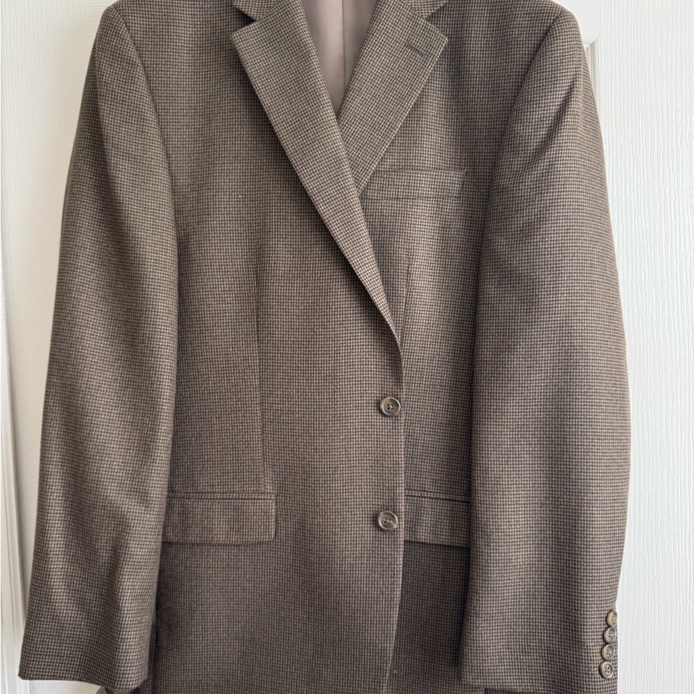 Chaps Brown Sport Coat with Classic Fit